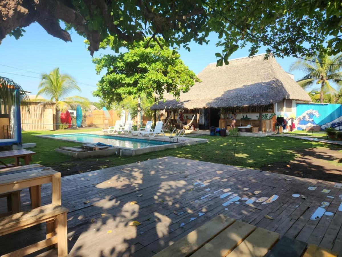 Green Belly Surf Hostel Эль-Паредон-Буэна-Виста Экстерьер фото